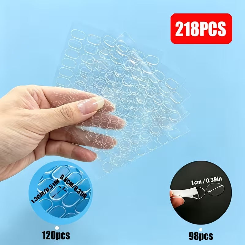 Invisible Removable Adhesive Dots