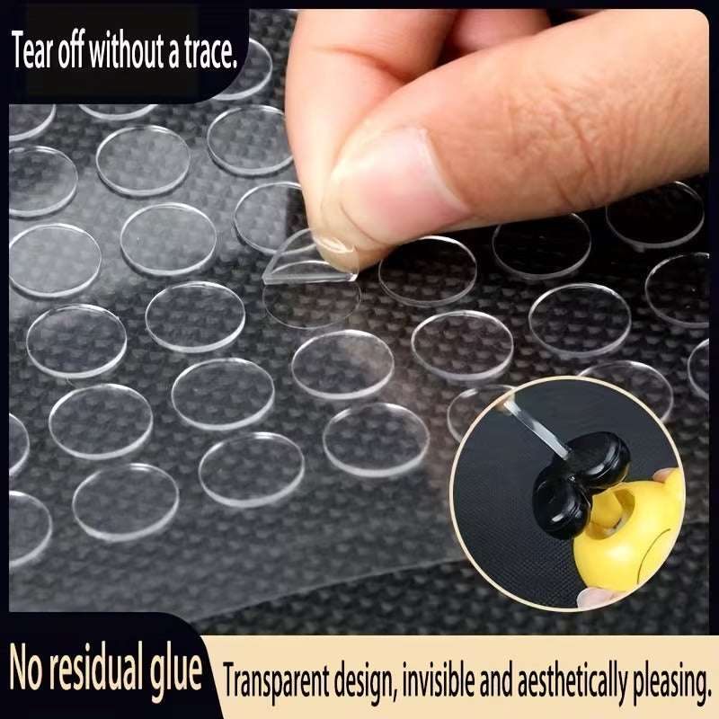 Invisible Removable Adhesive Dots