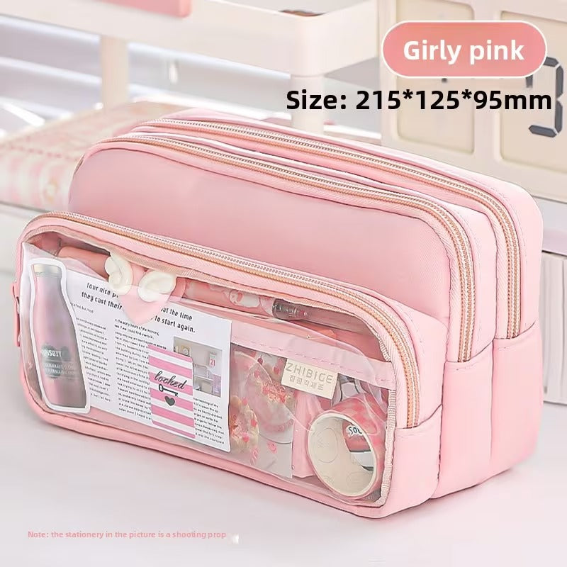 Large-Capacity Pencil Case