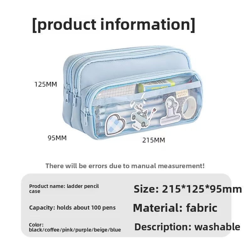 Large-Capacity Pencil Case