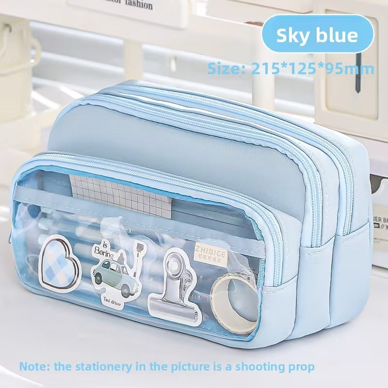 Large-Capacity Pencil Case