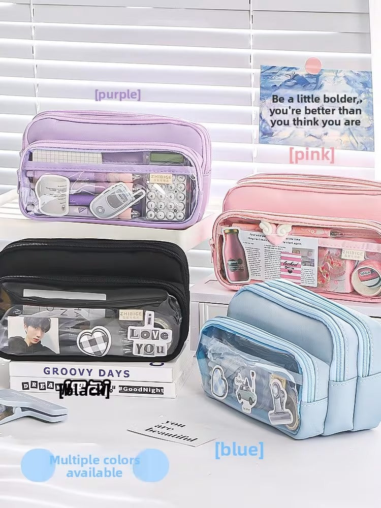 Large-Capacity Pencil Case