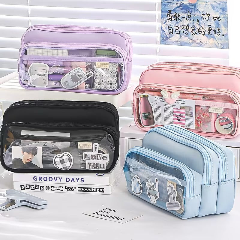 Large-Capacity Pencil Case