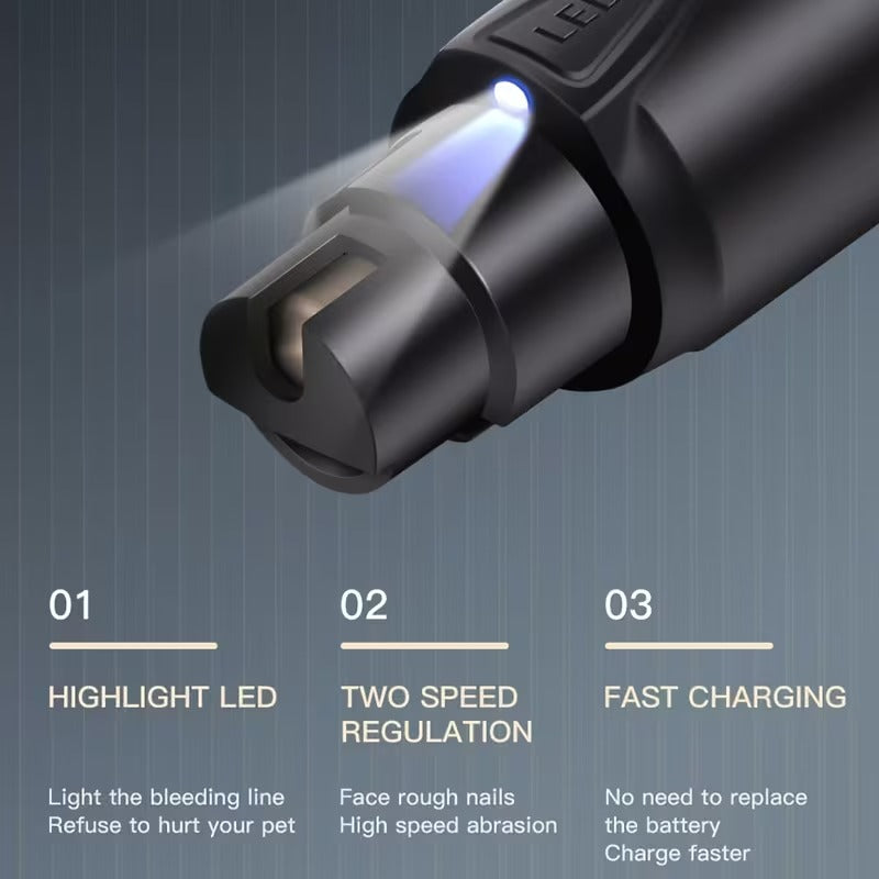 LED Dog Nail Grinder