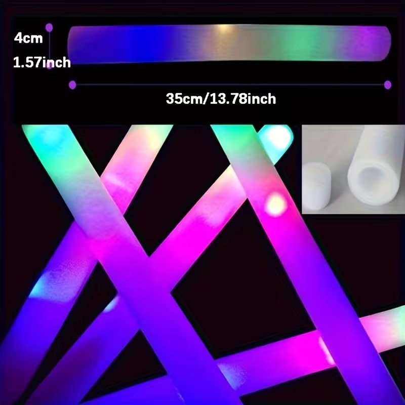 LED Foam Party Sticks