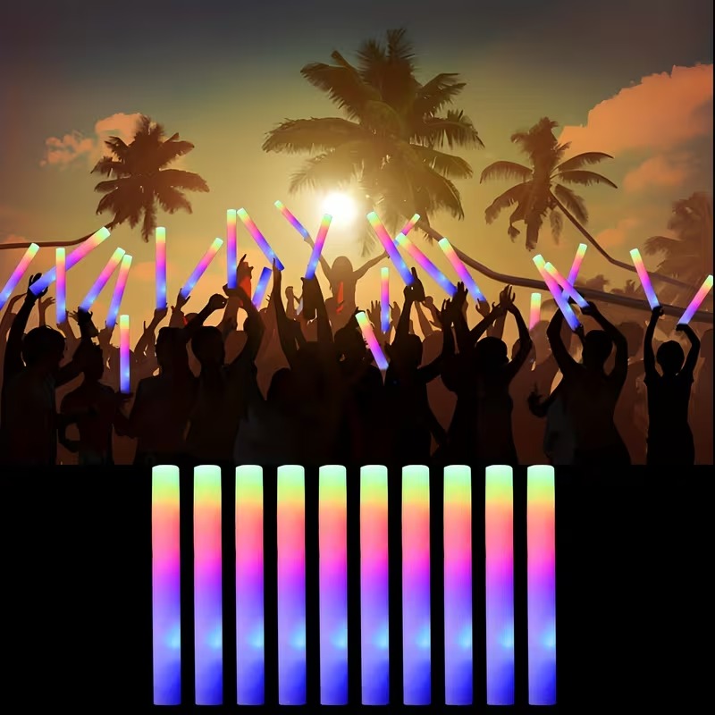 LED Foam Party Sticks