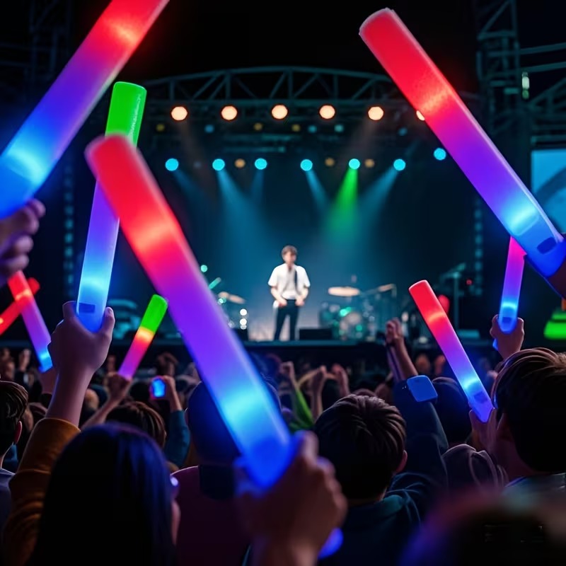 LED Foam Party Sticks