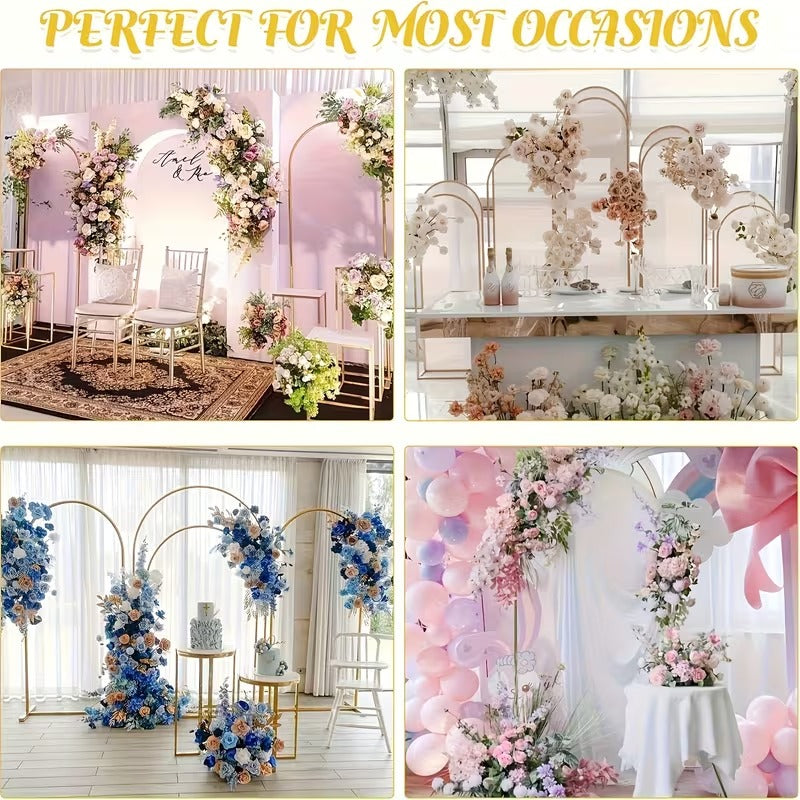 Luxury Double Wedding Arch Set