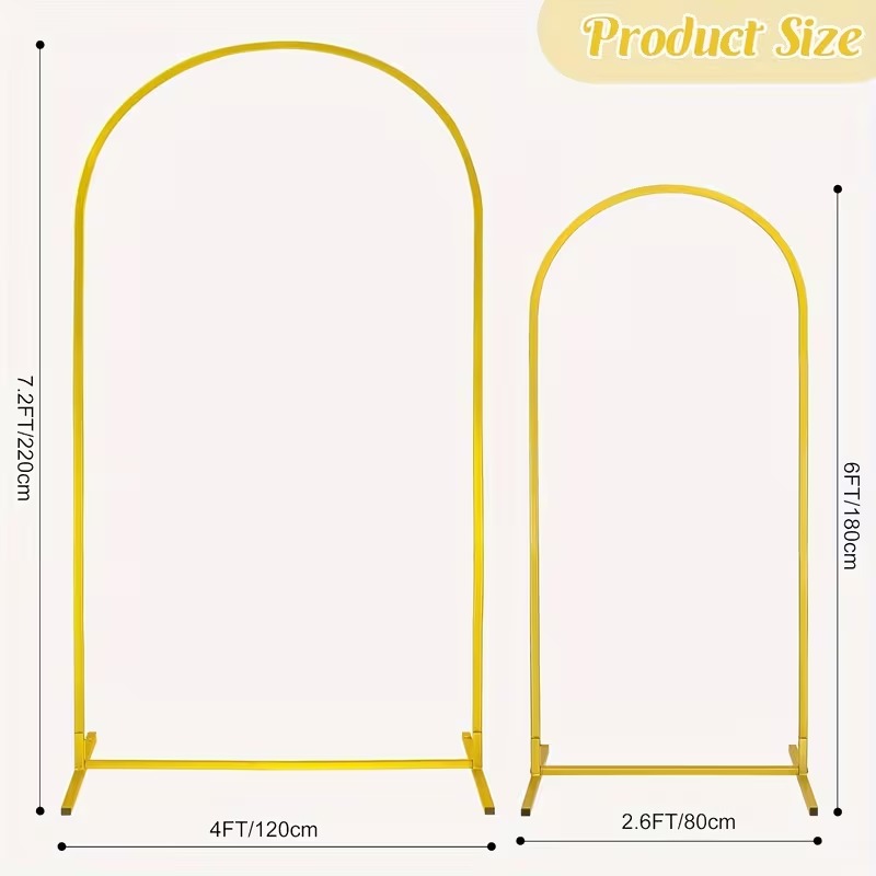 Luxury Double Wedding Arch Set