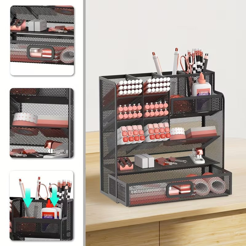 Mesh Desk Organizer