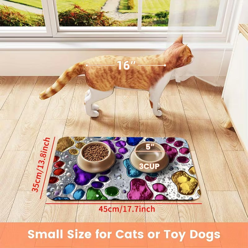 Mess-Control Pet Feeding Mat