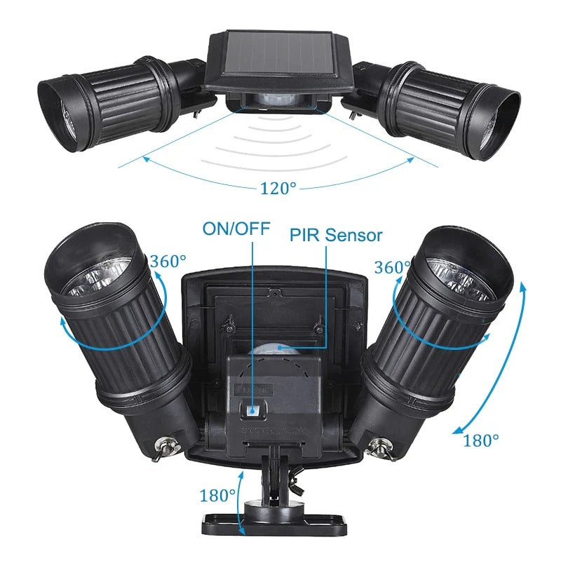 Motion Sensor Solar LED Lights