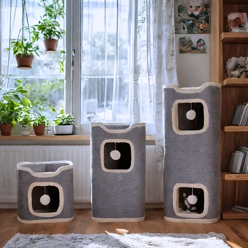 Multi-Level Cat Activity Tower