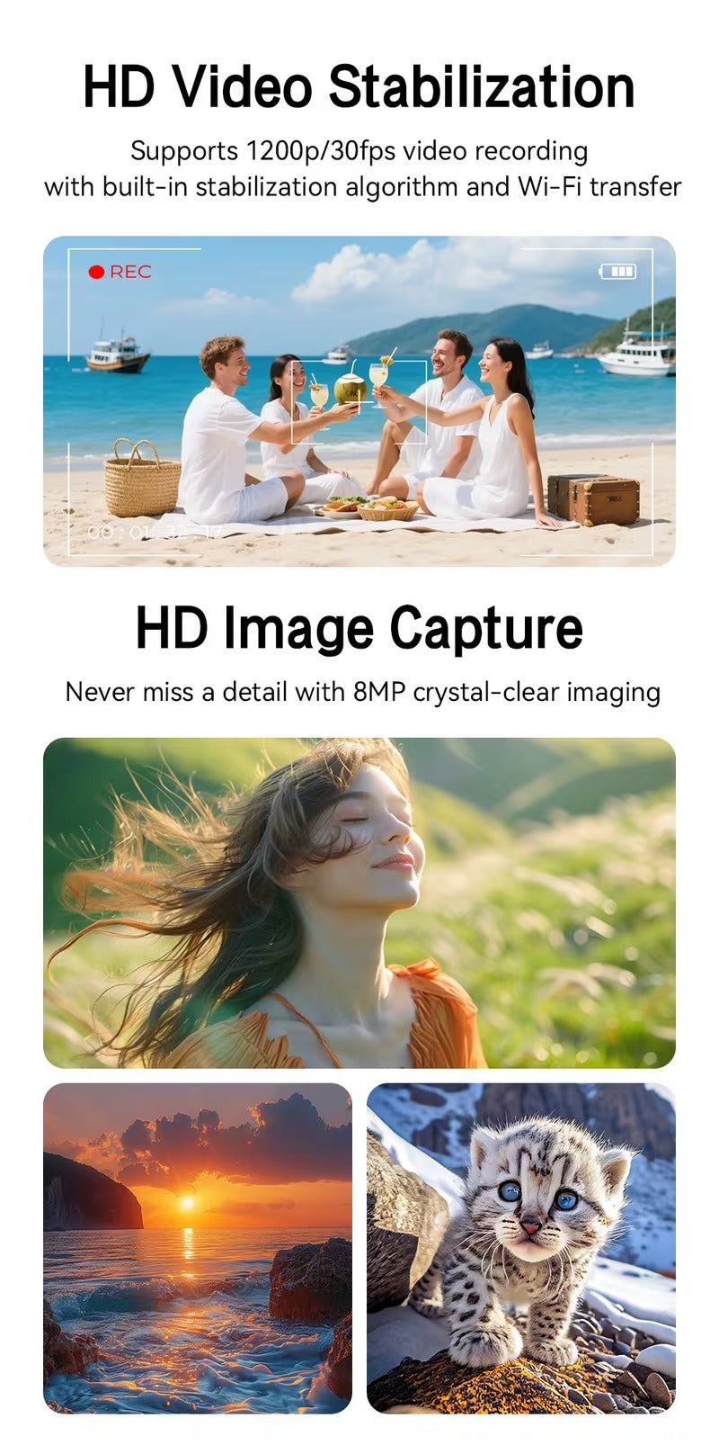 Next-Level AI Smart Camera Glasses