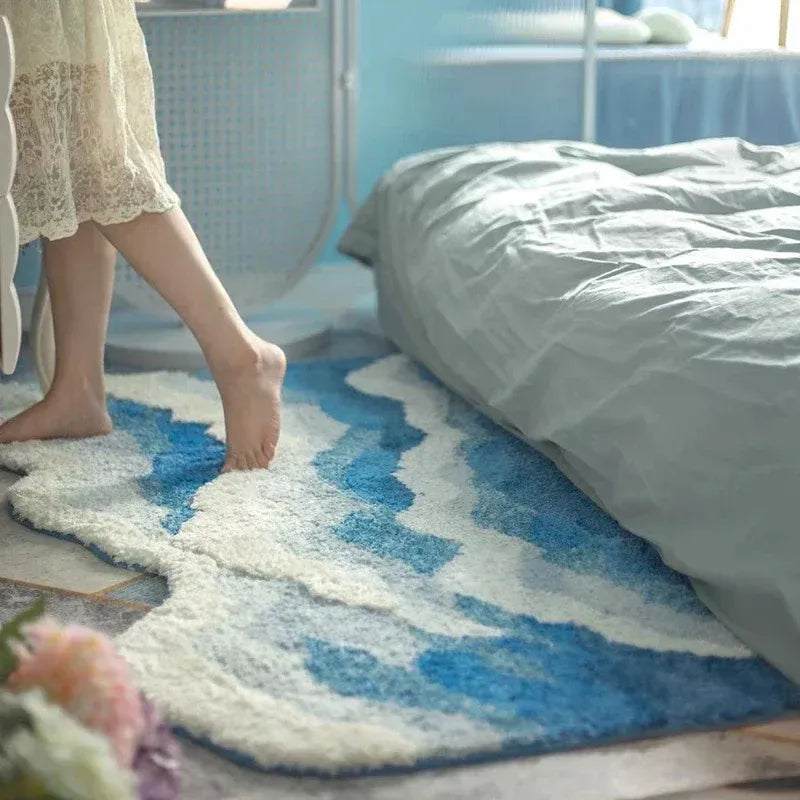 Ocean Wave Rug