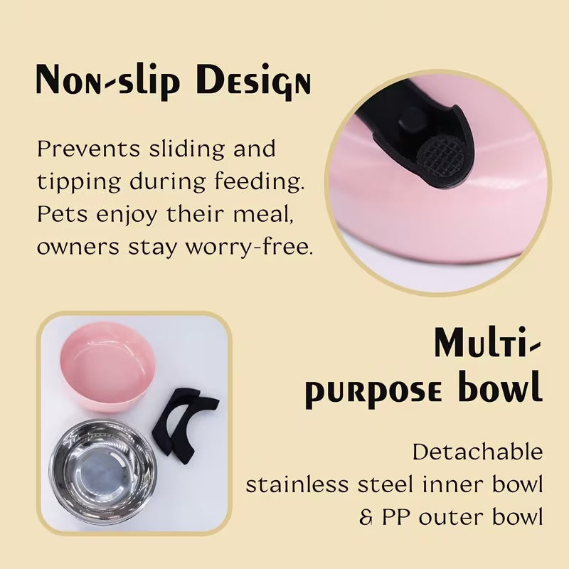 Personalized Elevated Pet Bowl