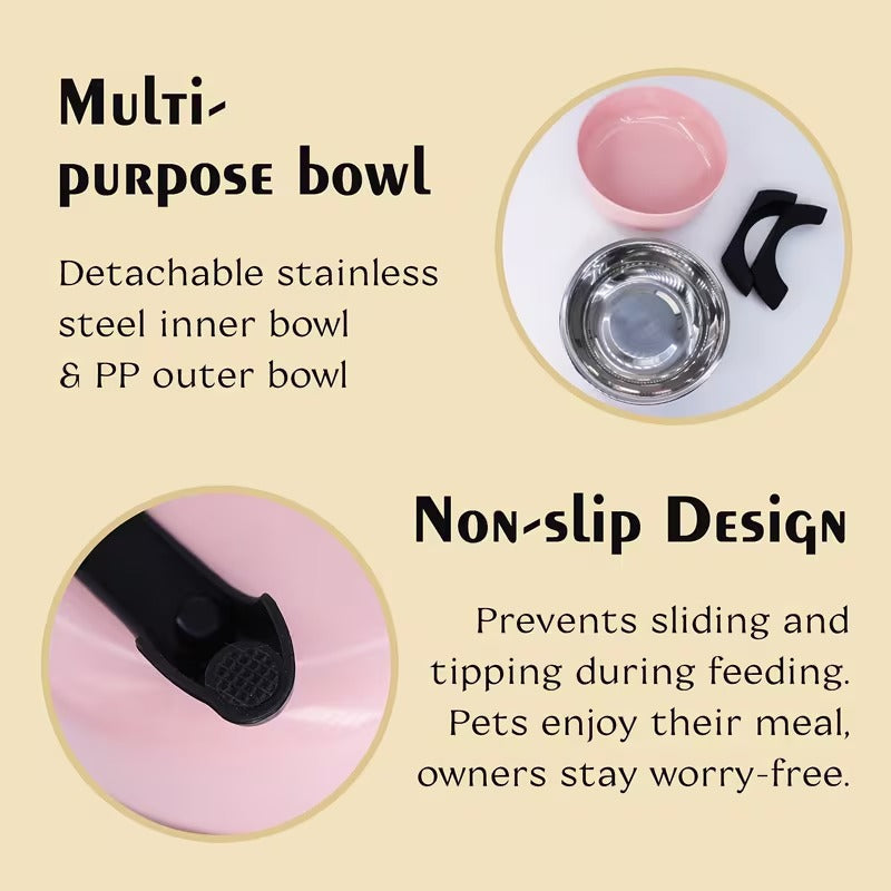 Personalized Elevated Pet Bowl