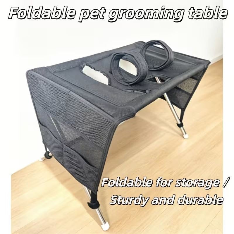Pet Grooming Hammock Station