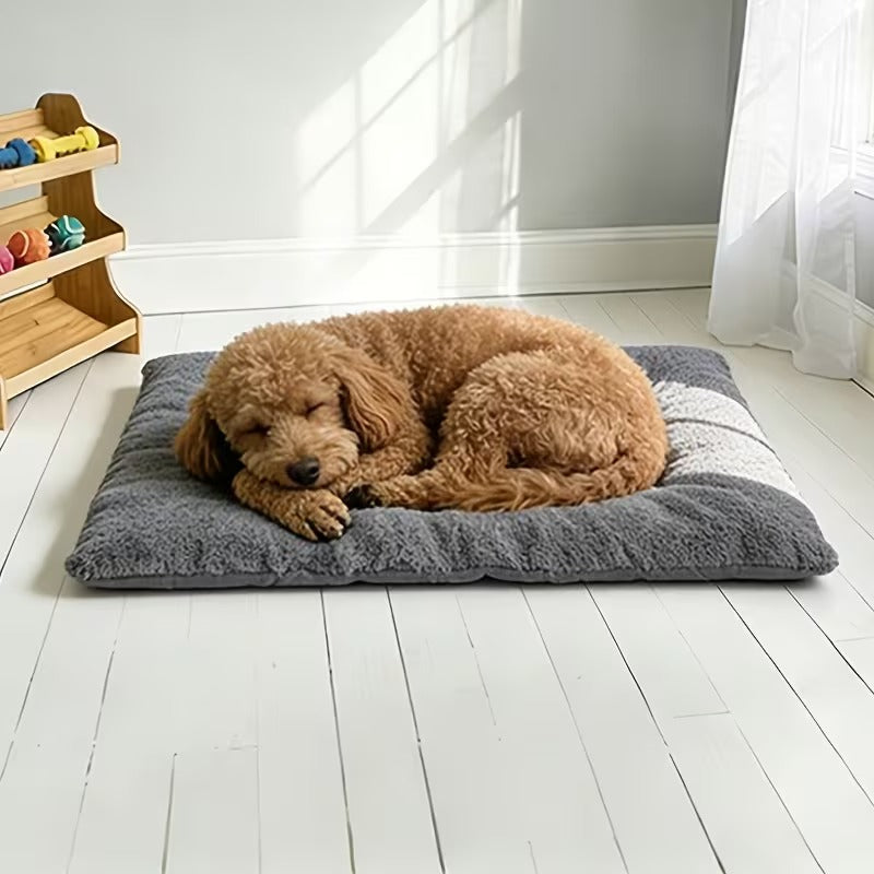 Plush Dog Bed Mat