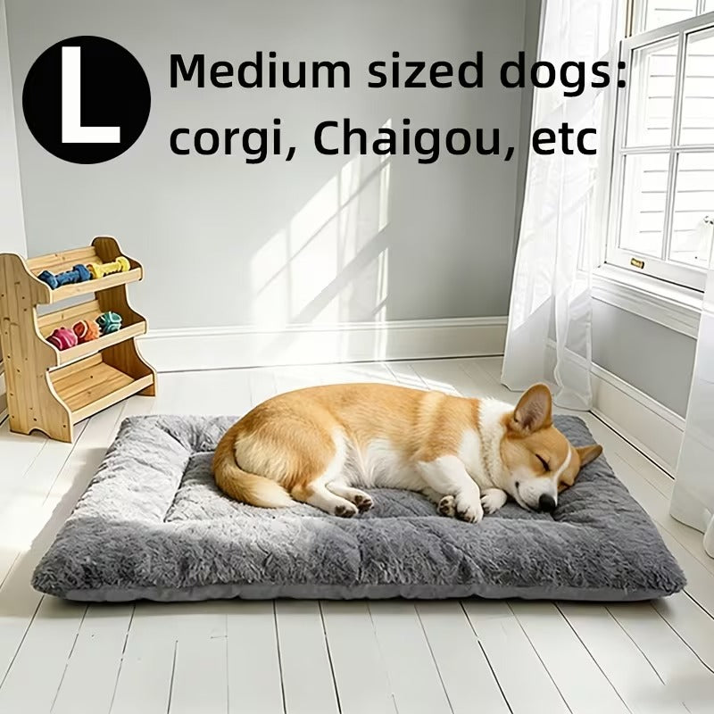 Plush Dog Bed Mat