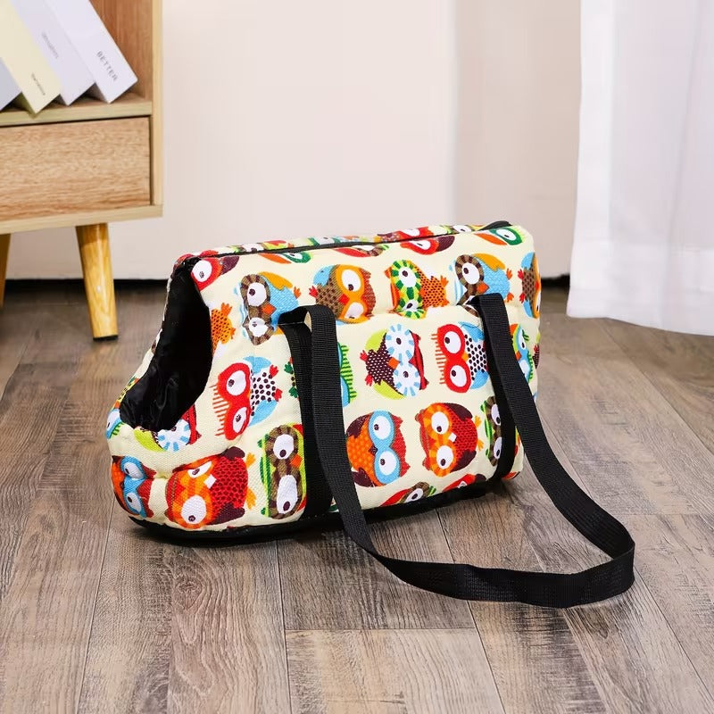 Plush Pet Carrier Tote