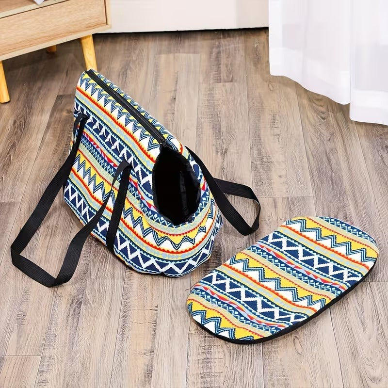 Plush Pet Carrier Tote