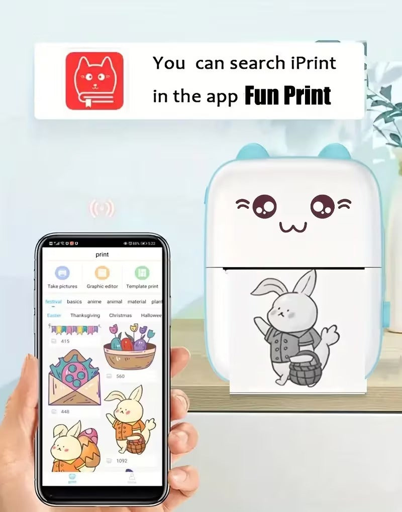 Pocket Thermal Label Printer