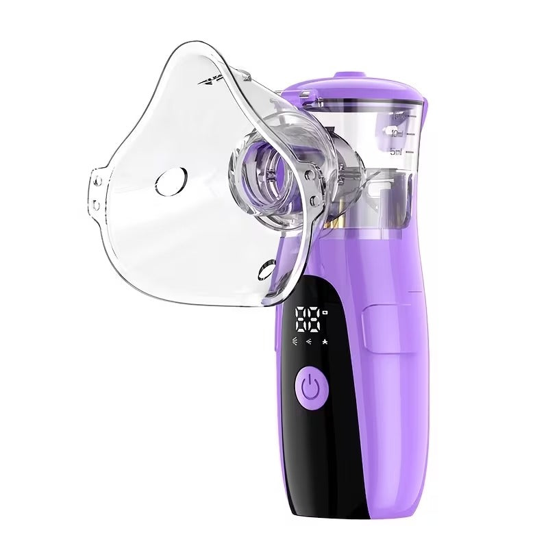 Portable Mesh Nebulizer for Quiet Travel Use