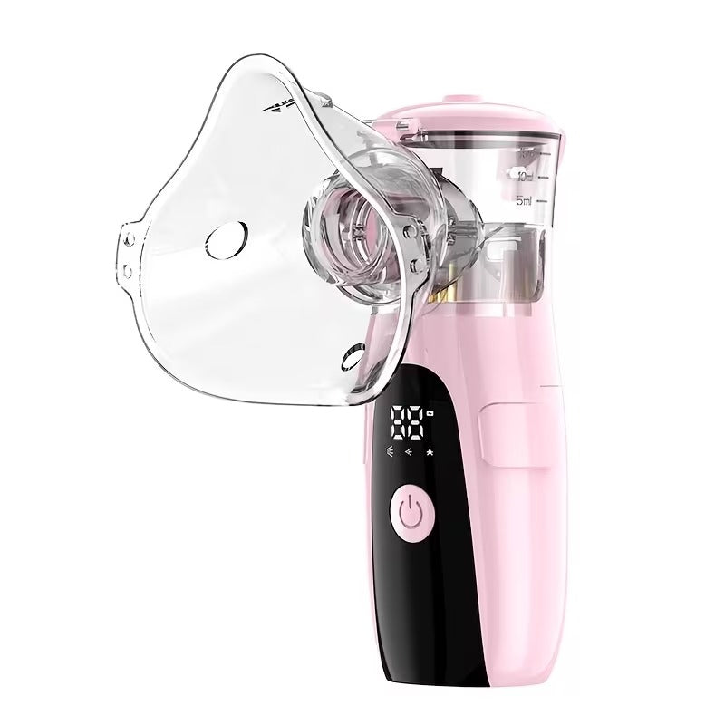 Portable Mesh Nebulizer for Quiet Travel Use