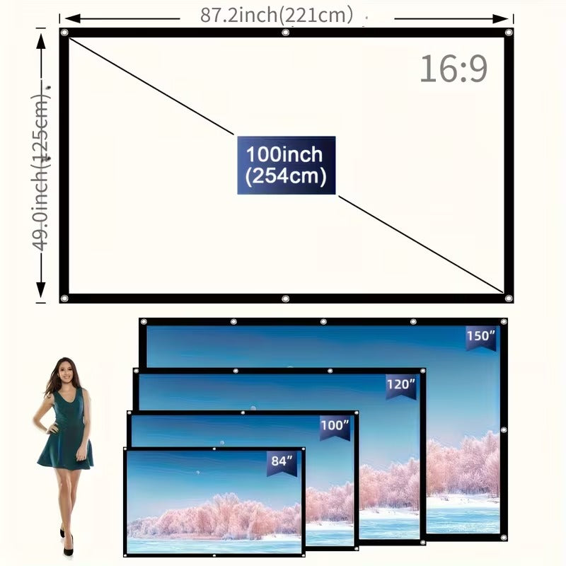 Portable Projector Screen