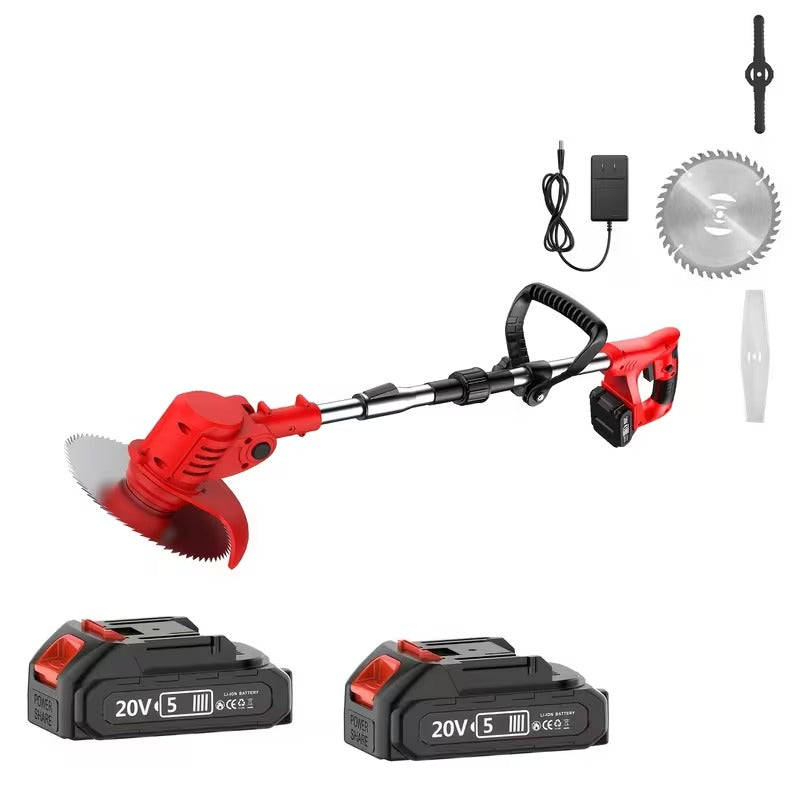 Powerful 3-in-1 Cordless Yard Trimmer