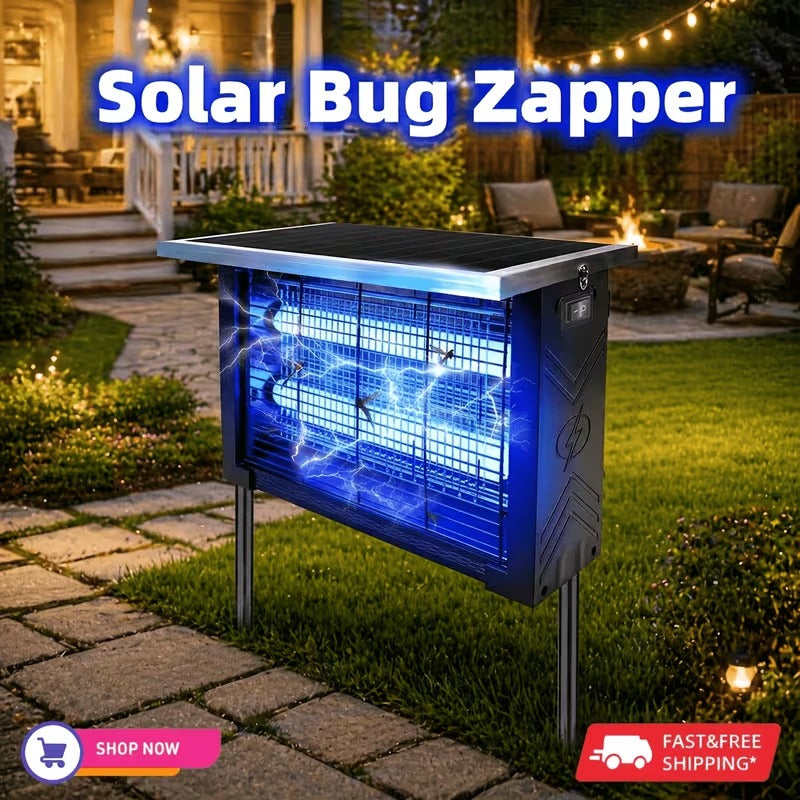 Powerful Solar Insect Killer