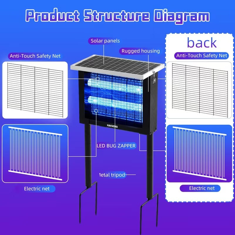 Powerful Solar Insect Killer
