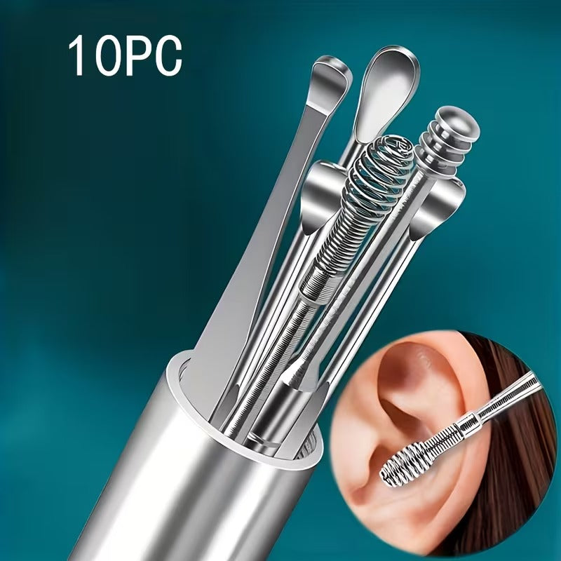 Precision Stainless Steel Ear Pick Set