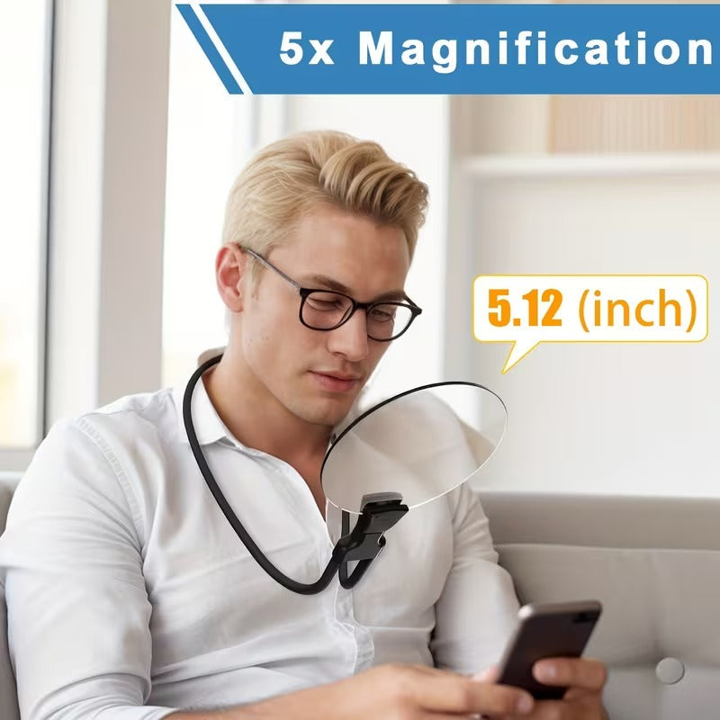 Premium Hands-Free 5X Magnifier