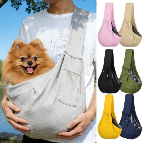 Premium Hands-Free Pet Sling Carrier