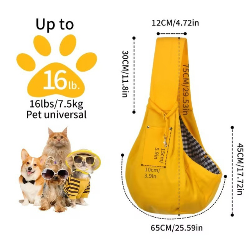 Premium Hands-Free Pet Sling Carrier