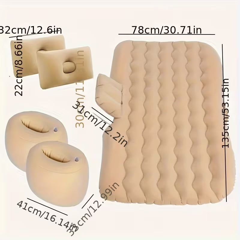 Premium Inflatable Car Sleeping Bed