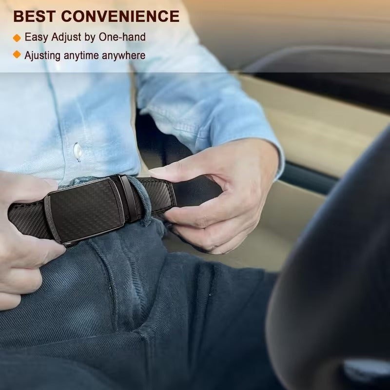 Premium Ratchet Golf Belt Set