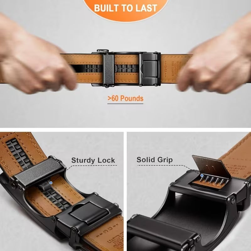 Premium Ratchet Golf Belt Set