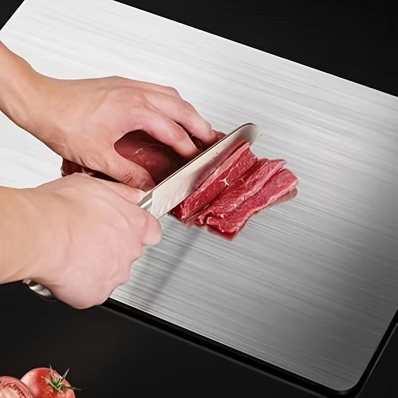 Premium Stainless Steel Cutting Board Set