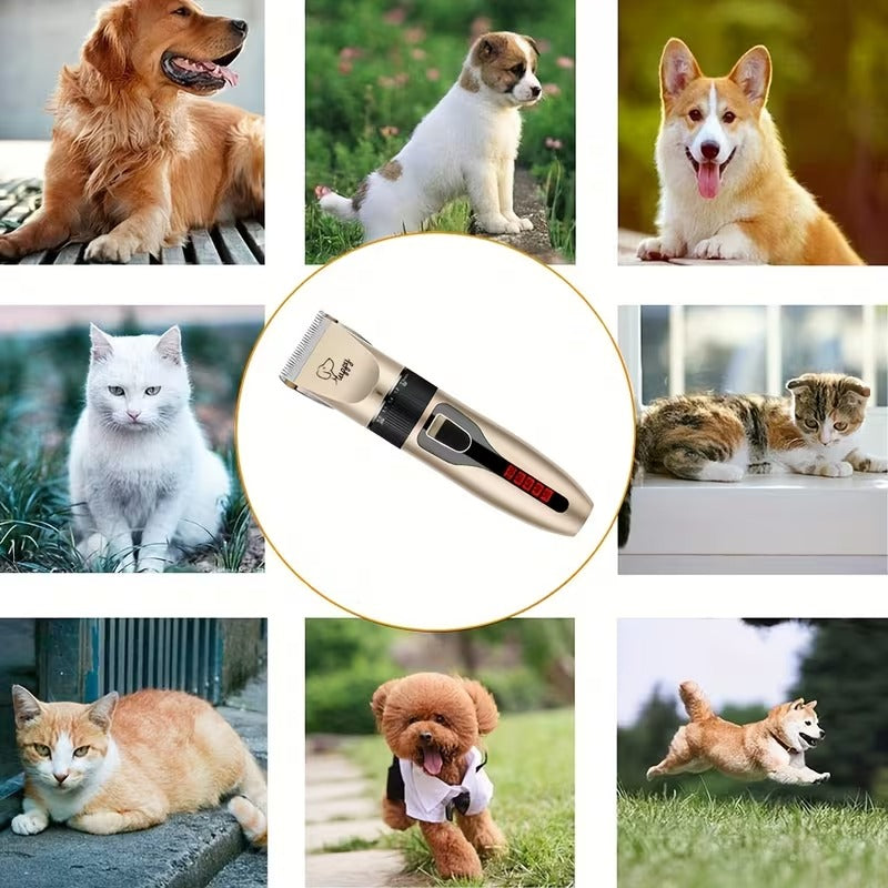 Pro-Grade 12-in-1 Pet Grooming Kit