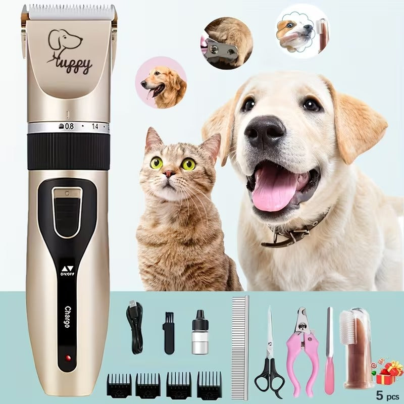 Pro-Grade 12-in-1 Pet Grooming Kit
