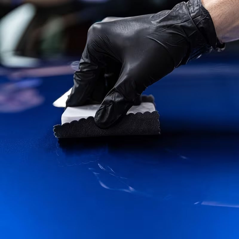 Pro-Grade Black Nitrile Gloves
