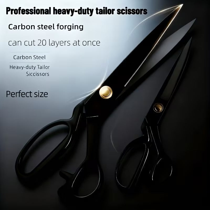 Pro-Grade Carbon Steel Tailor Scissors