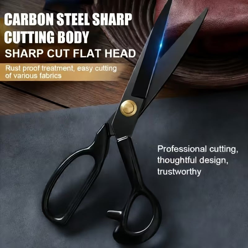 Pro-Grade Carbon Steel Tailor Scissors