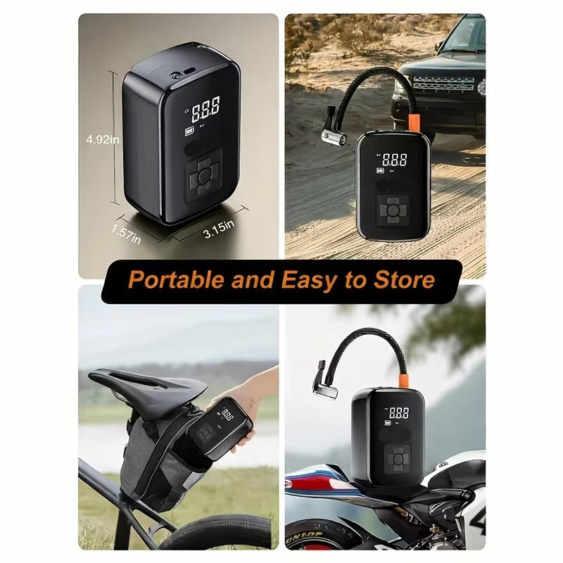 Pro-Grade Cordless Tire Inflator