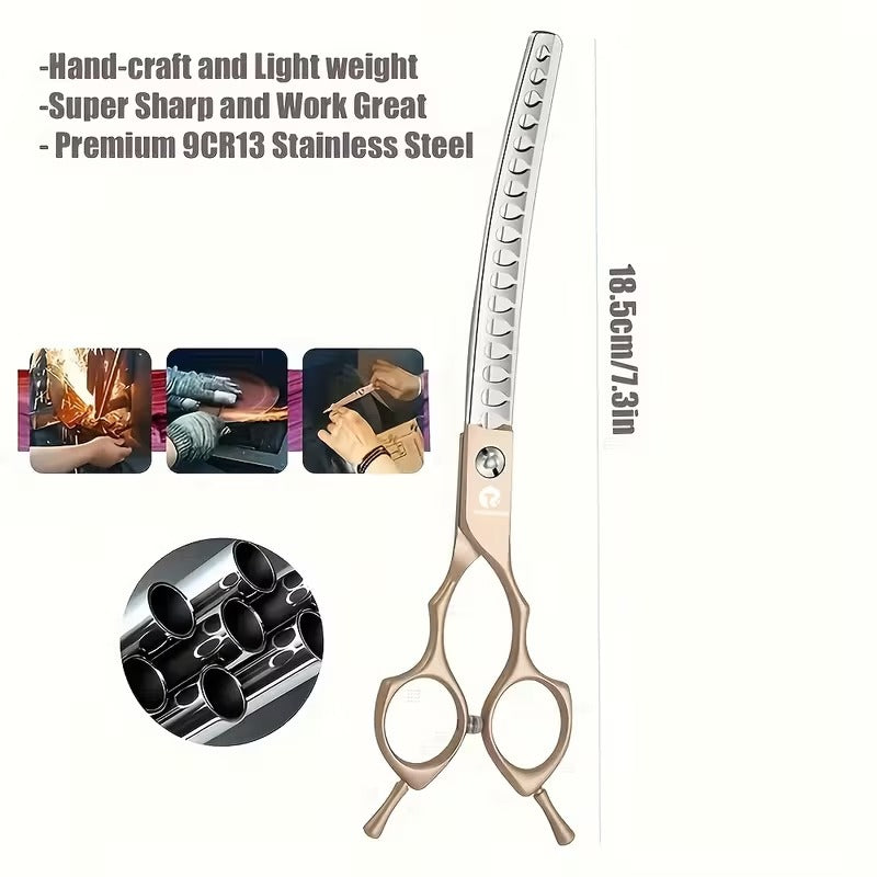 Pro-Grade Curved Chunker Shears
