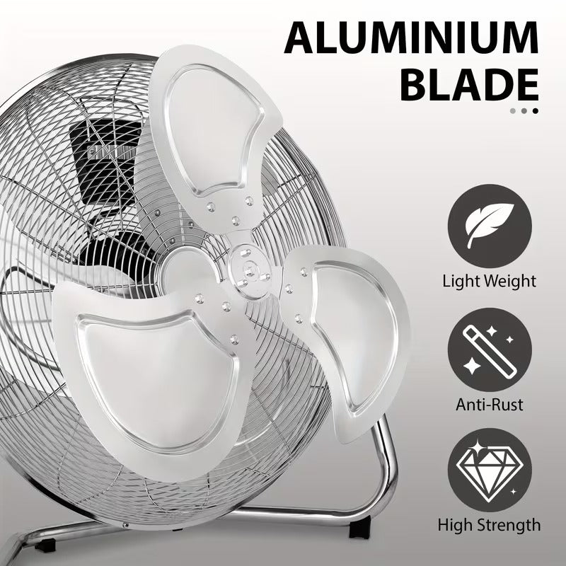 Pro-Grade High-Velocity Floor Fan