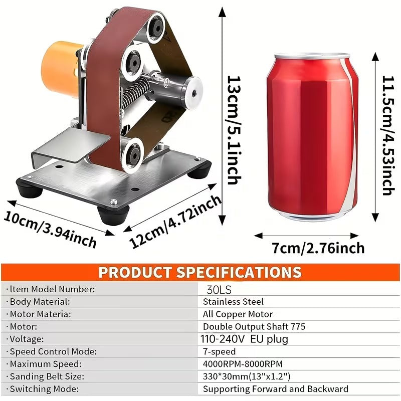 Pro-Grade Mini Belt Sander
